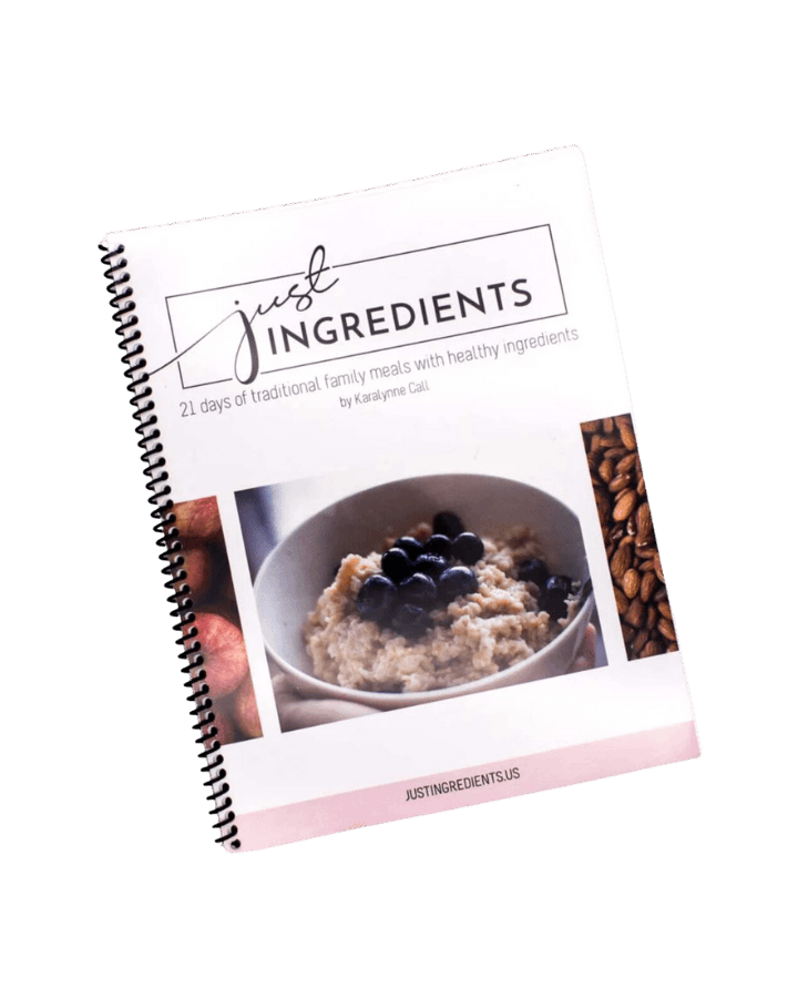 Just Ingredients Healthy Cookbook