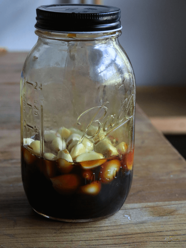 fermented honey garlic