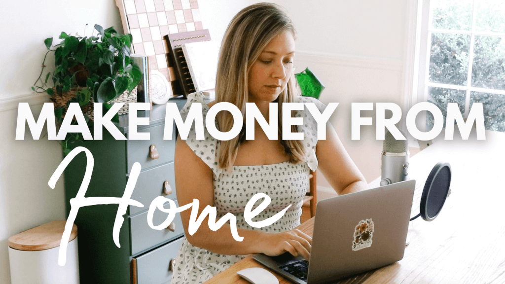 working from home on sidehustles for moms